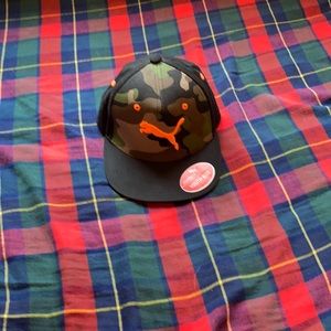 Youth Camo Puma SnapBack Hat